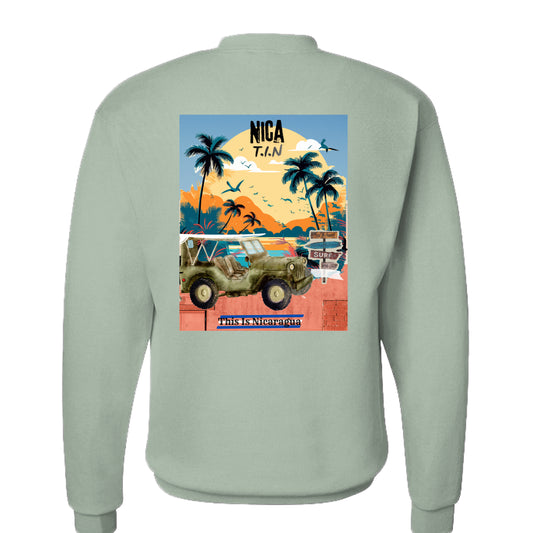 STONEWASH GREEN - BACK