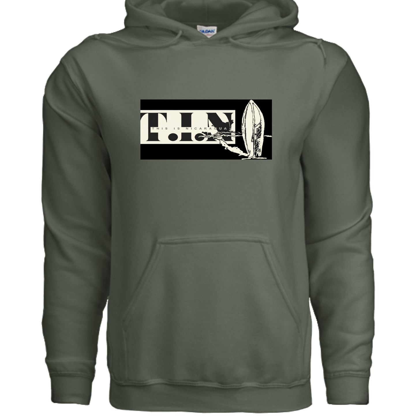 MILITARY GREEN - FRONT