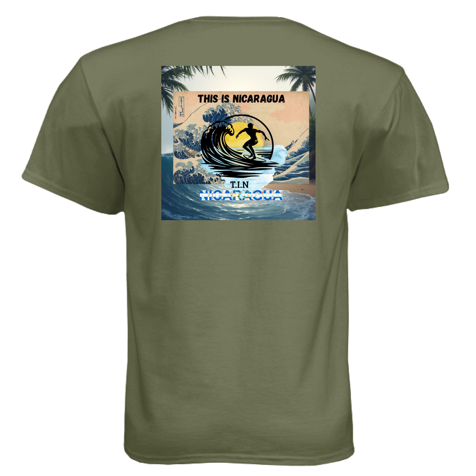 Military Green - BACK